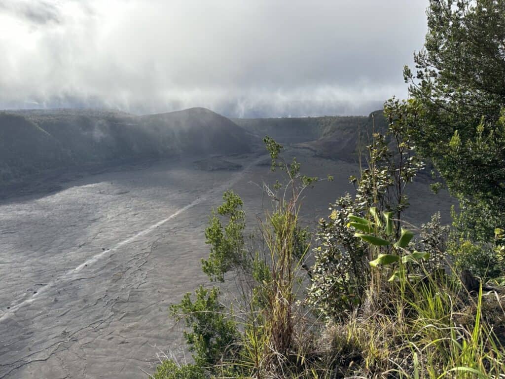 Smaller Crater at Volcano National Park